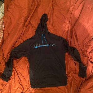 Champions hoodie small black